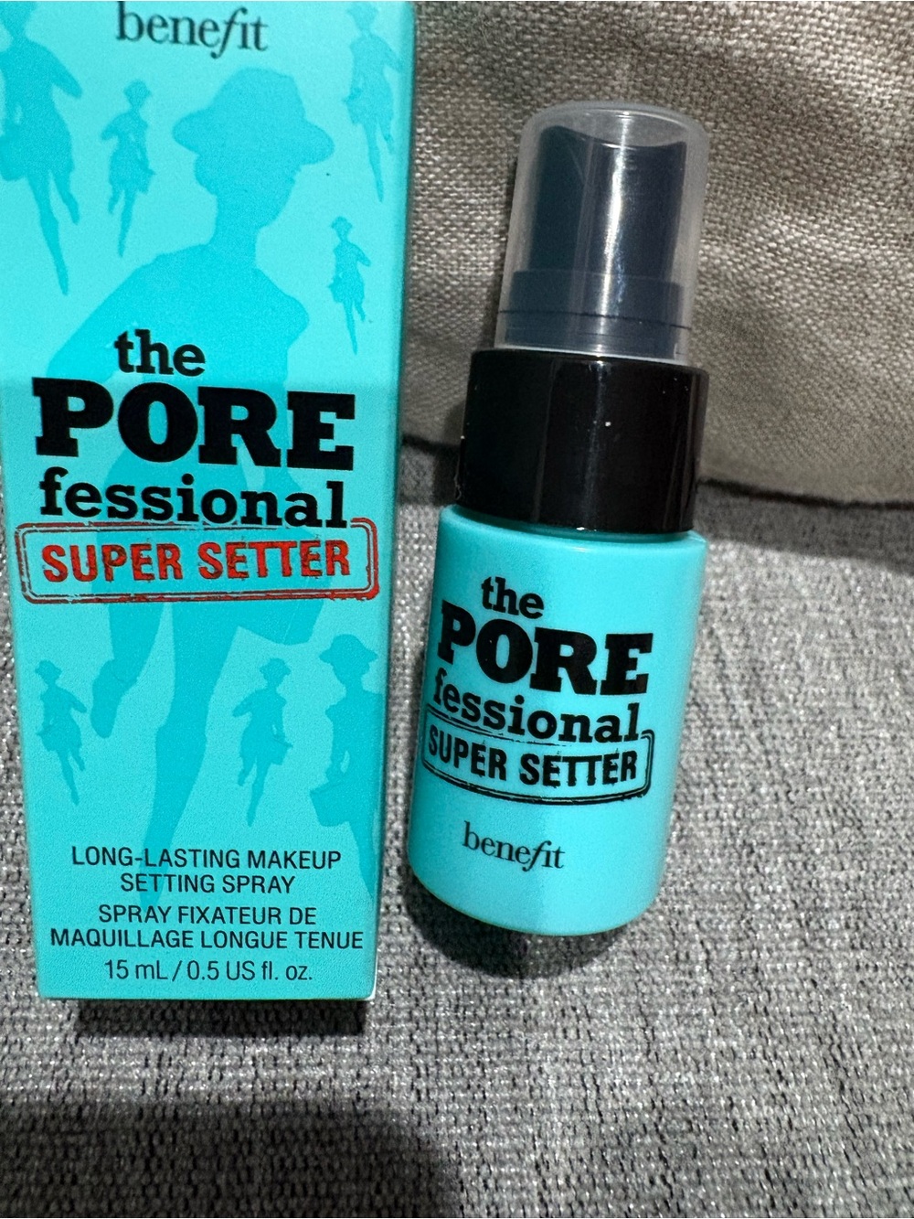 Benefit The POREfessional Super Setter Makeup Setting Spray - Turquoise Bottle